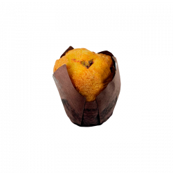Muffin rellena de chocolate