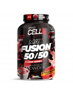 Fusion Protein Core 50/50, Combinación de proteínas y carbohidatos- Procell Sport