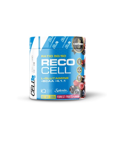 Reco Cell, recuperador muscular, Bcaa+Glutamina - Procell Sport