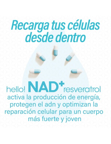 NAD+ con Resveratrol | Suplemento Anti Fatiga | Procell Sport