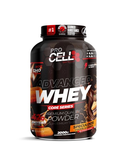 Whey Core - Proteina Concentrada de Suero de Leche