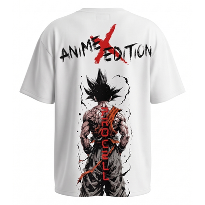 Camiseta Oversize Anime Roja