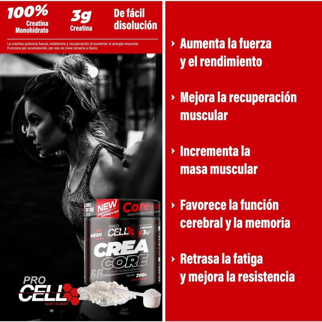 PACK Whey Core + Crea Core 200g + Shaker