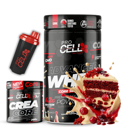 PACK Whey Core + Crea Core 200g + Shaker