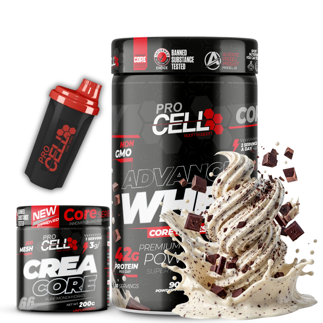 PACK Whey Core + Crea Core 200g + Shaker