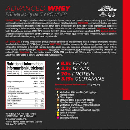 PACK Whey Core + Crea Core 200g + Shaker