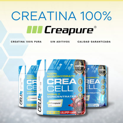 Crea Cell Creapure - 300gr- Monohidrato de creatina 100% certificada