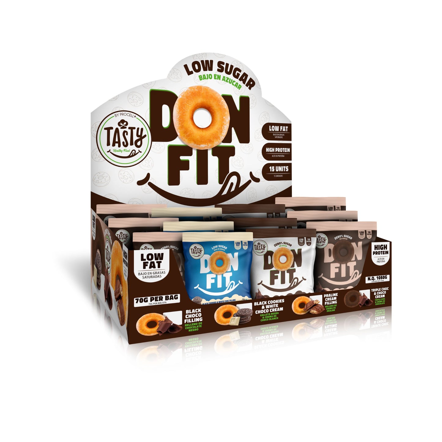 Donfit - Donut Proteico 70 gr
