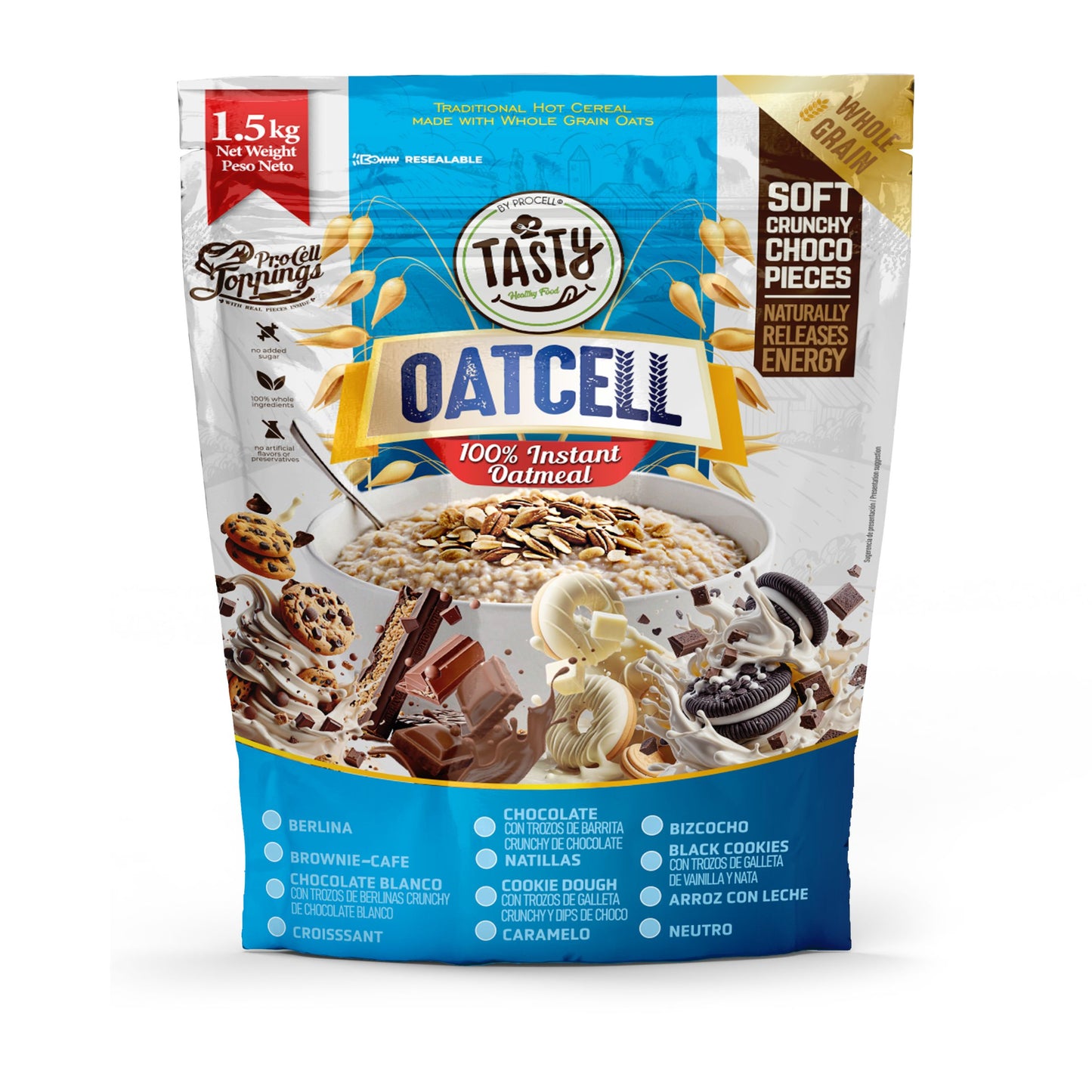 OatCell - Harina de Avena 1,5 kg