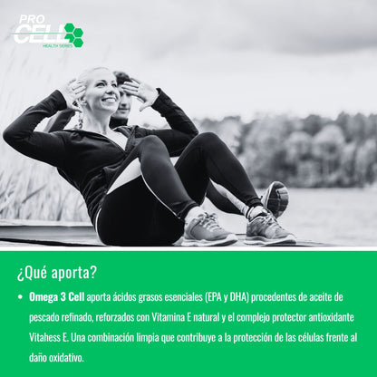 Omega 3 Cell 90 perlas