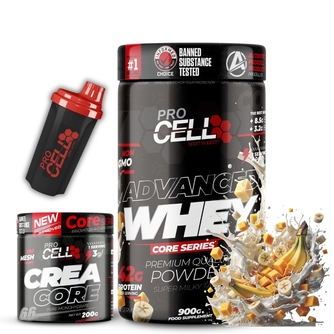 PACK Whey Core + Crea Core 200g + Shaker