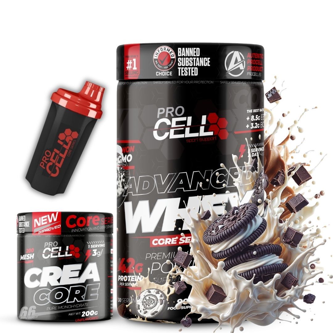 PACK Whey Core + Crea Core 200g + Shaker