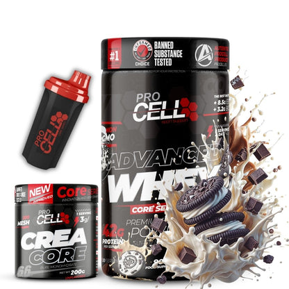 PACK Whey Core + Crea Core 200g + Shaker