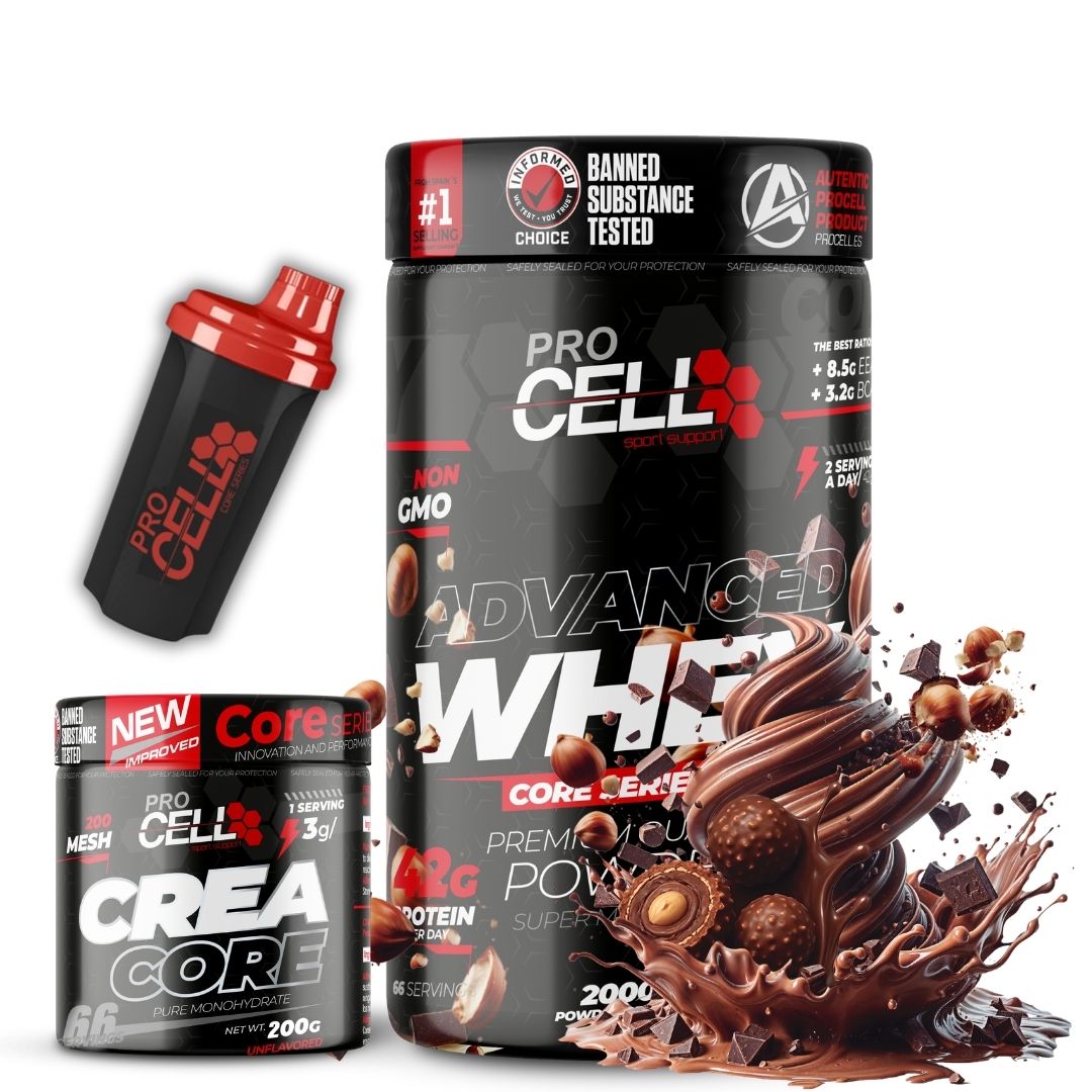 PACK Whey Core + Crea Core 200g + Shaker