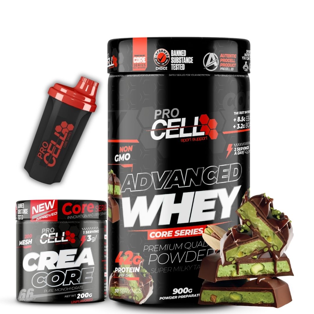 PACK Whey Core + Crea Core 200g + Shaker
