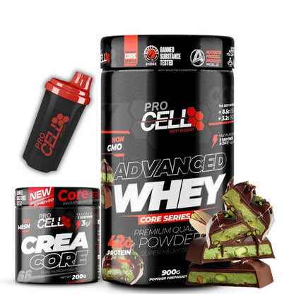 PACK Whey Core + Crea Core 200g + Shaker