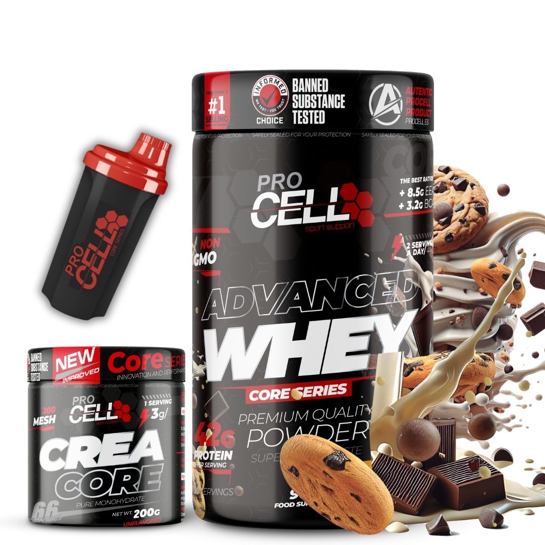 PACK Whey Core + Crea Core 200g + Shaker