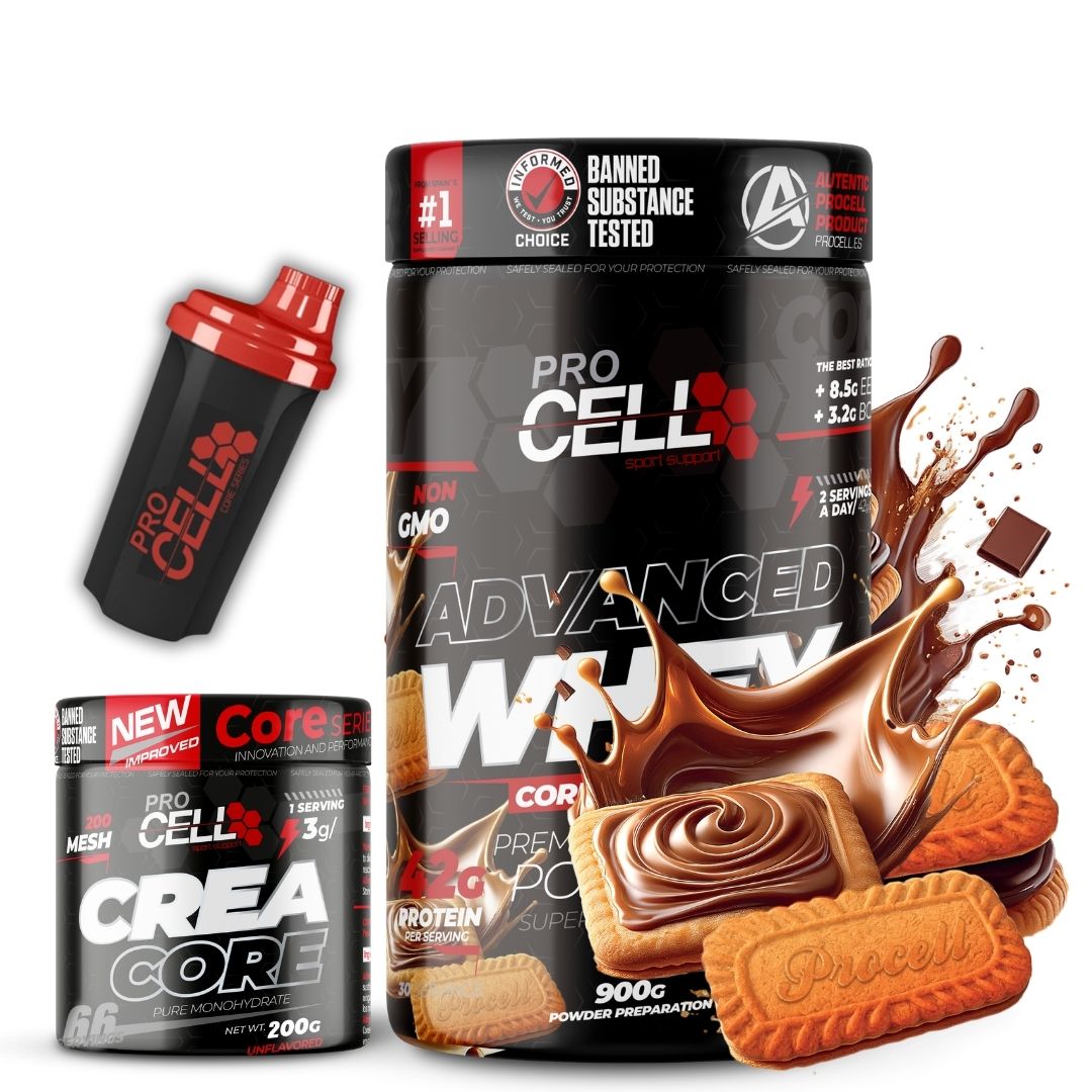 PACK Whey Core + Crea Core 200g + Shaker