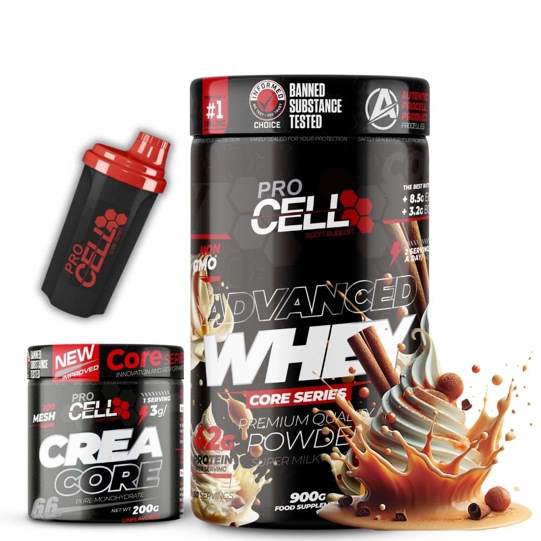 PACK Whey Core + Crea Core 200g + Shaker