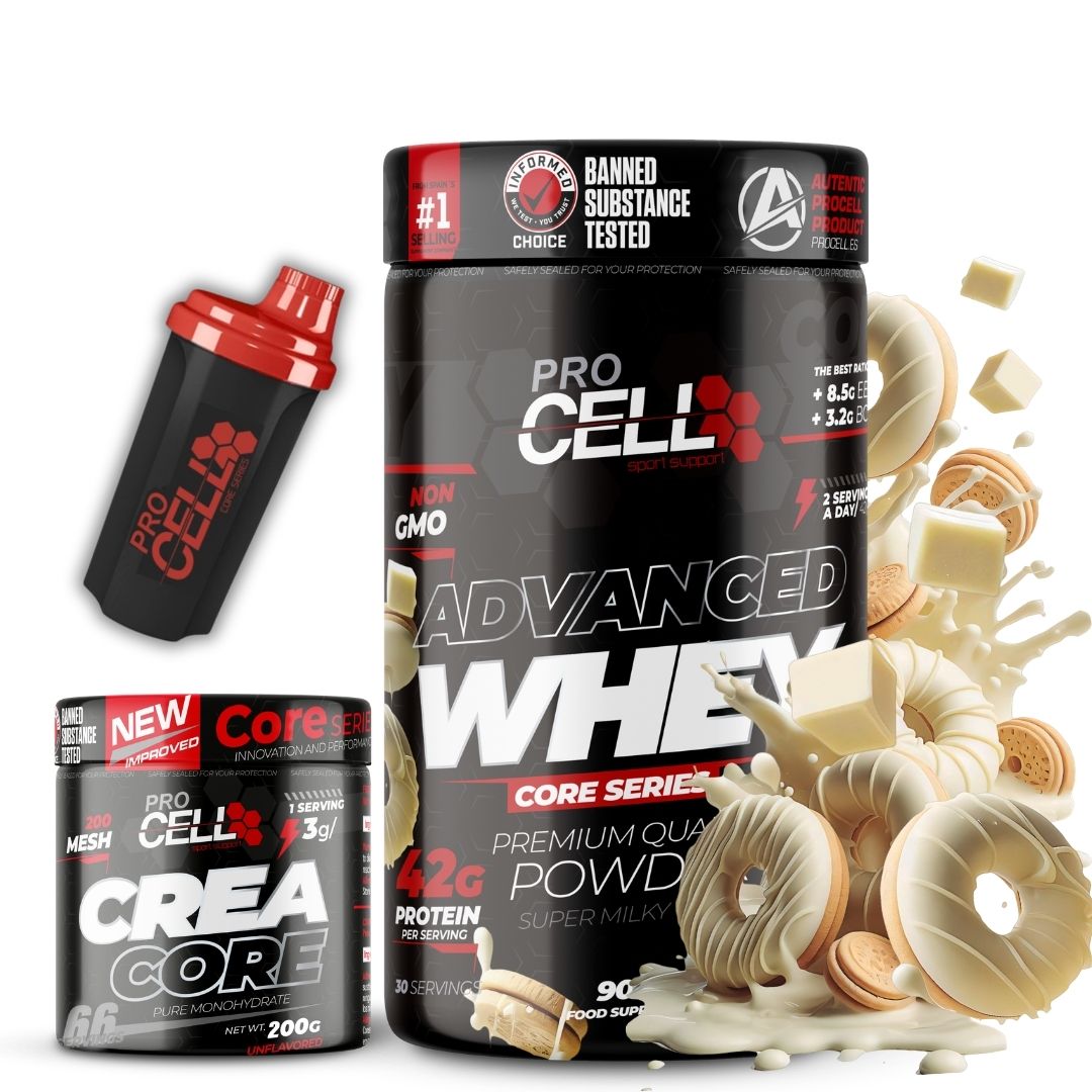 PACK Whey Core + Crea Core 200g + Shaker