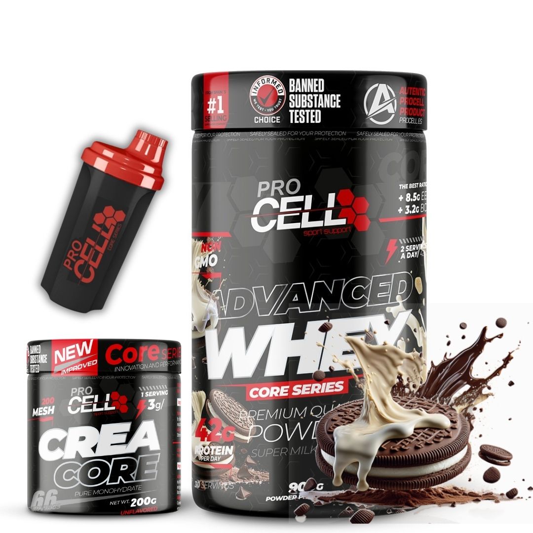 PACK Whey Core + Crea Core 200g + Shaker