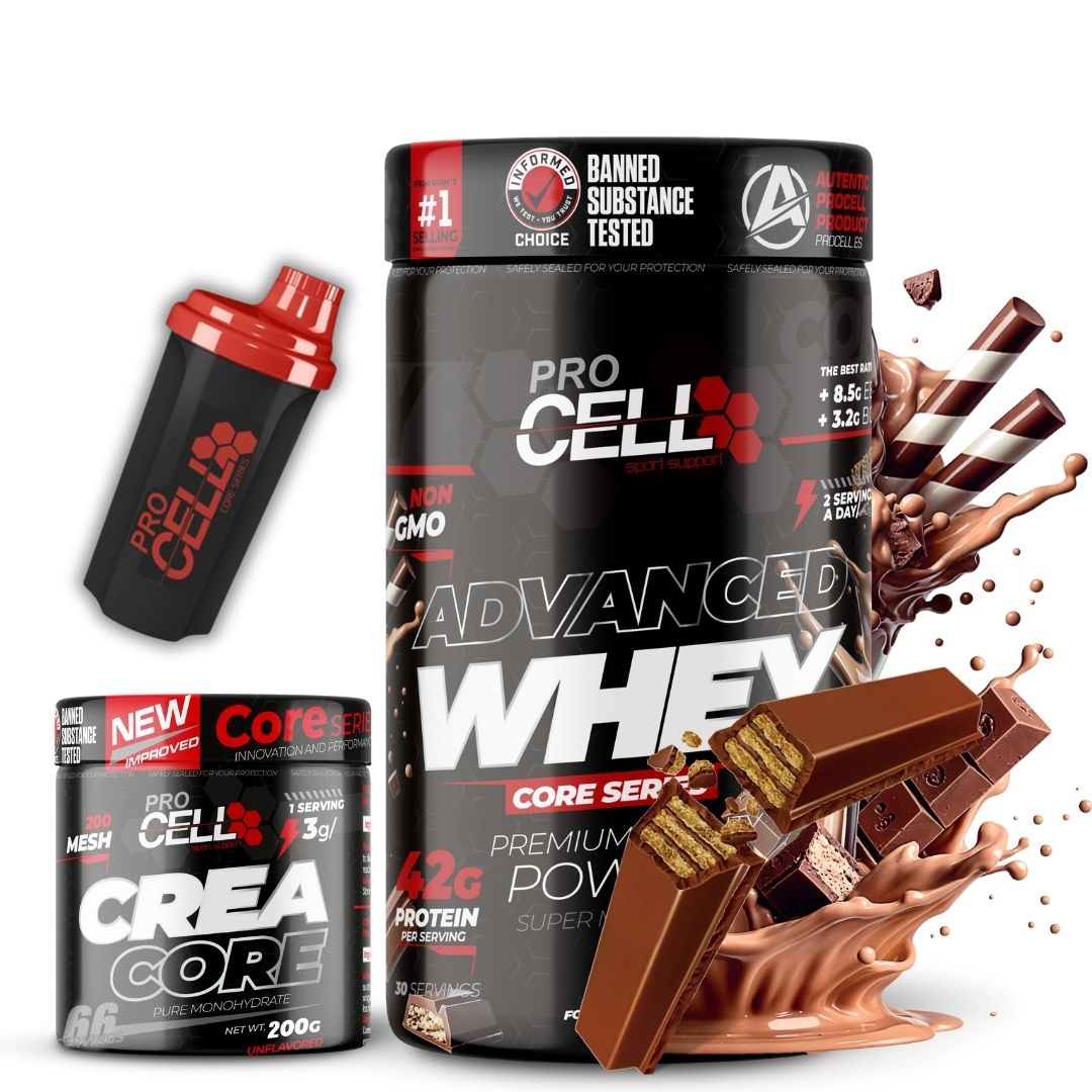 PACK Whey Core + Crea Core 200g + Shaker