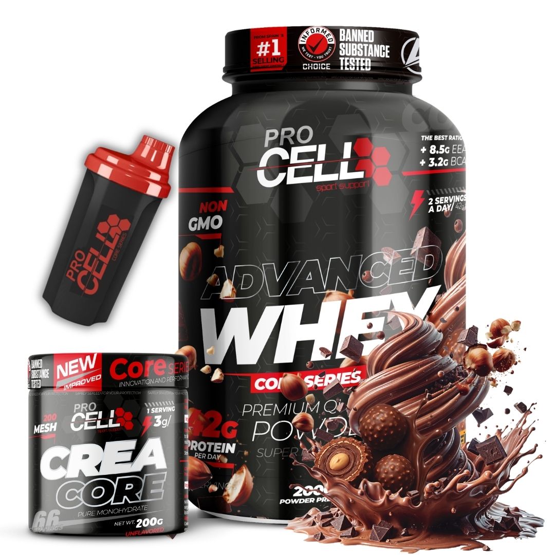PACK Whey Core + Crea Core 200g + Shaker