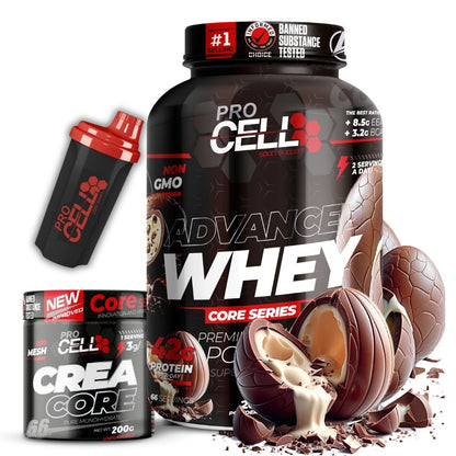 PACK Whey Core + Crea Core 200g + Shaker
