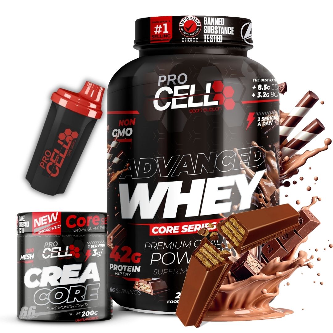 PACK Whey Core + Crea Core 200g + Shaker