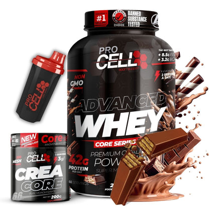 PACK Whey Core + Crea Core 200g + Shaker