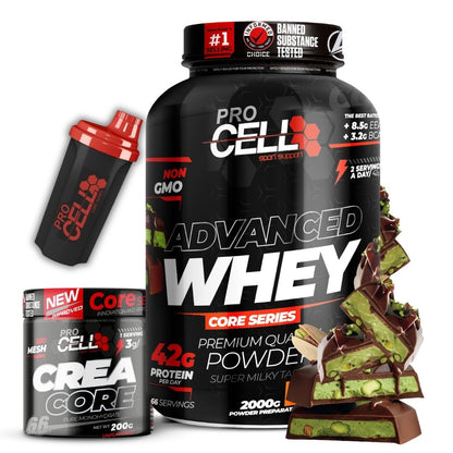 PACK Whey Core + Crea Core 200g + Shaker