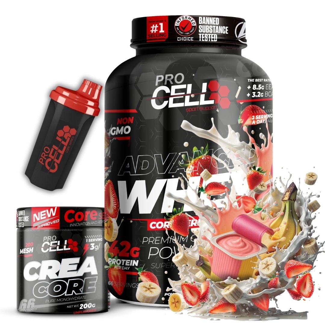 PACK Whey Core + Crea Core 200g + Shaker