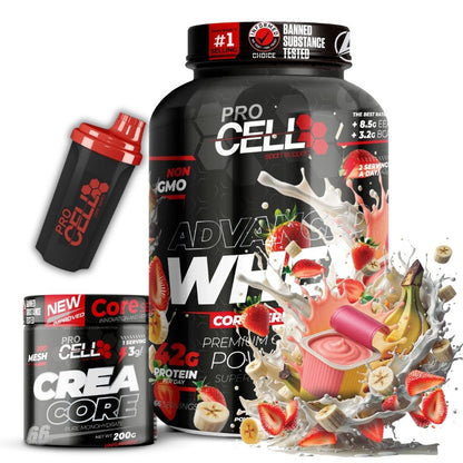 PACK Whey Core + Crea Core 200g + Shaker