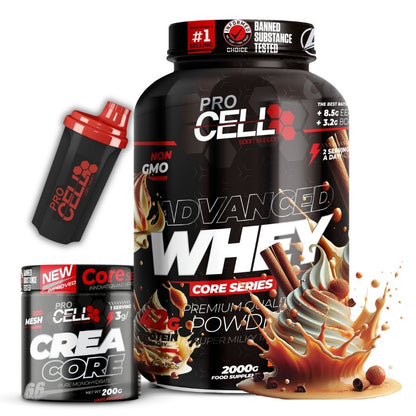 PACK Whey Core + Crea Core 200g + Shaker