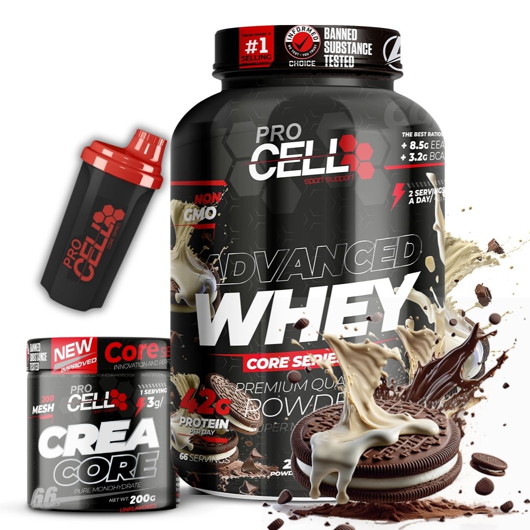 PACK Whey Core + Crea Core 200g + Shaker