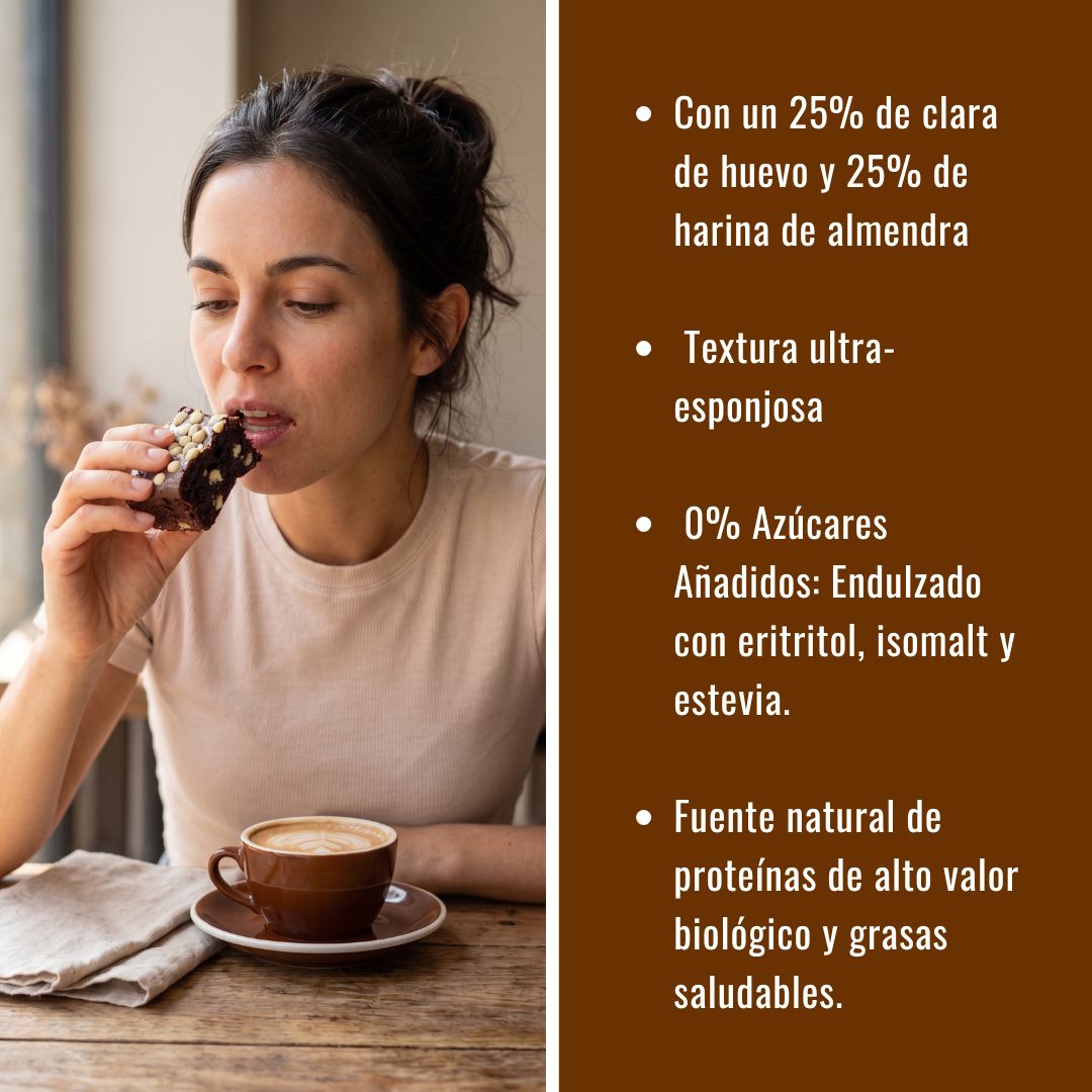Spongy - Brownie proteico y keto 60 gr