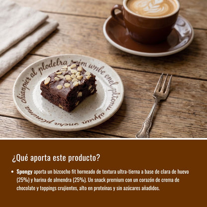 Spongy - Brownie proteico y keto 60 gr