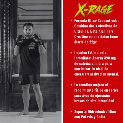 X-Rage y X-Focus 330gr - Warriors Prework