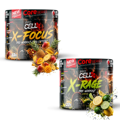 X-Rage y X-Focus 330gr - Warriors Prework